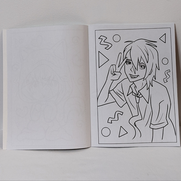 NEW Anime Coloring Book - Picture 2 of 8